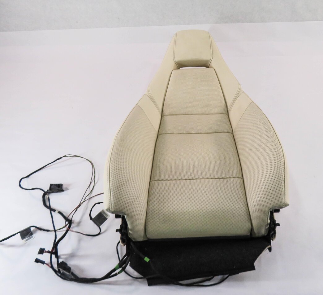 Thumbnail 2: 2010 PORSCHE PANAMERA (970 G1) PASSENGER - UPPER TOP HEATED SEAT CUSHION (CREAM)