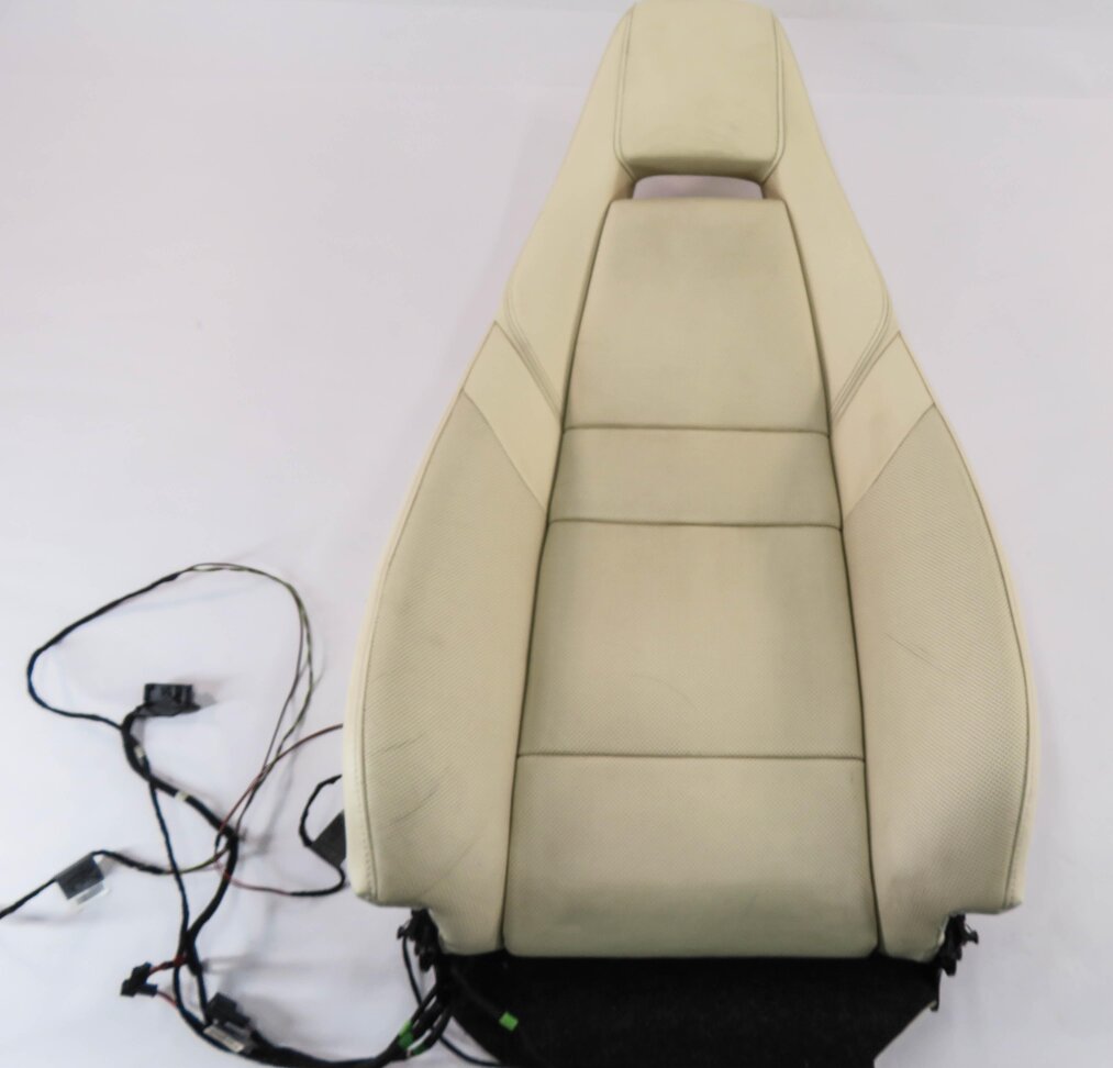 Thumbnail 4: 2010 PORSCHE PANAMERA (970 G1) PASSENGER - UPPER TOP HEATED SEAT CUSHION (CREAM)