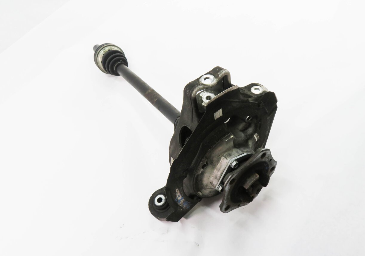 2010-2013 PORSCHE PANAMERA (970 G1) LEFT DRIVER REAR AXLE SHAFT w/ KNUCKLE