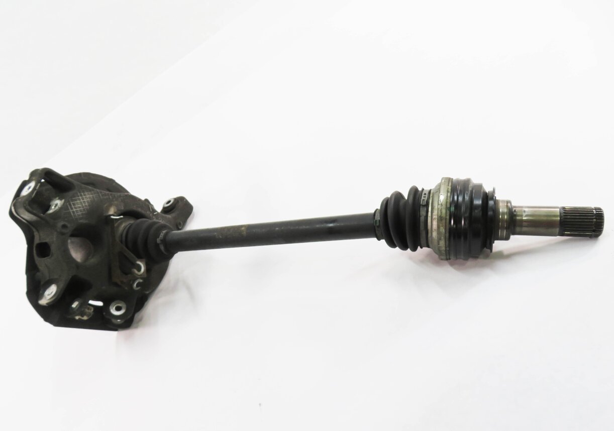 Thumbnail 4: 2010-2013 PORSCHE PANAMERA (970 G1) LEFT DRIVER REAR AXLE SHAFT w/ KNUCKLE