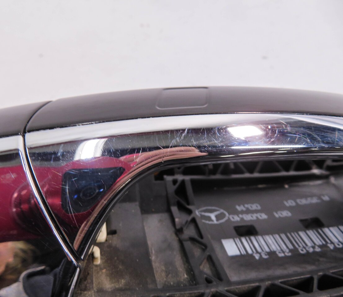 Thumbnail 7: 08-14 MERCEDES C300 C350 E350 E550 - LEFT REAR KEYLESS GO DOOR HANDLE (BLACK)