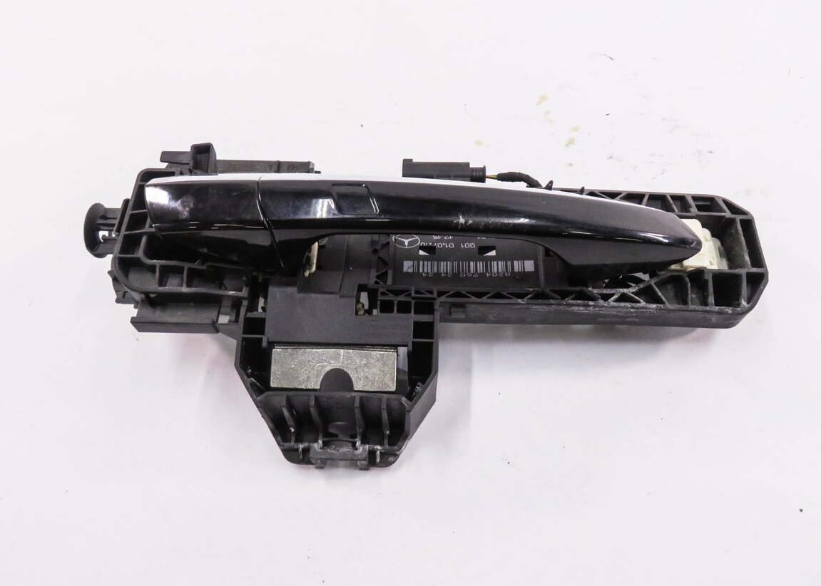 Thumbnail 5: 08-14 MERCEDES C300 C350 E350 E550 - LEFT REAR KEYLESS GO DOOR HANDLE (BLACK)