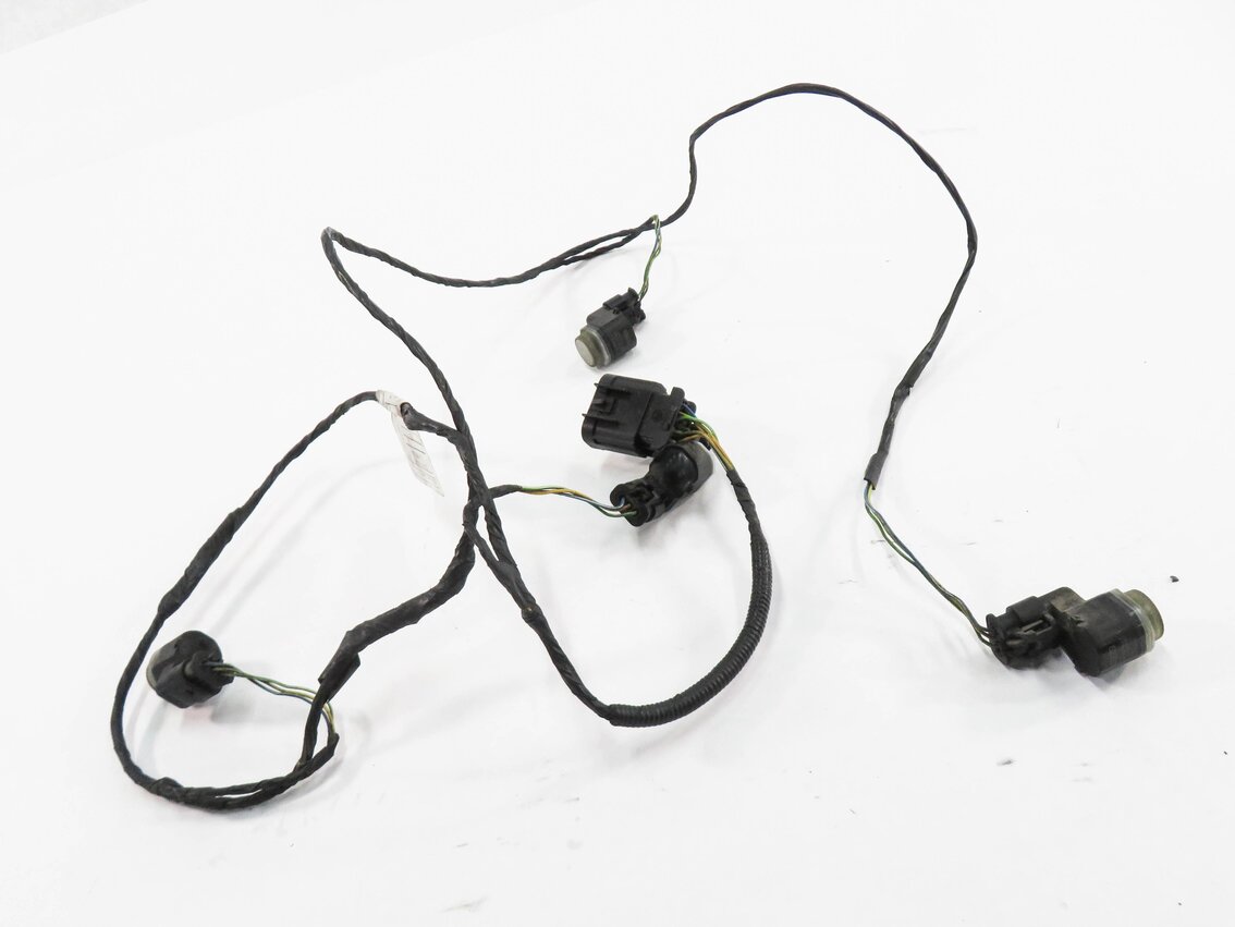 Thumbnail 2: 2010 RANGE ROVER (L322) REAR PDC PARK DISTANCE SENSOR SET w/ HARNESS (SAND 824)