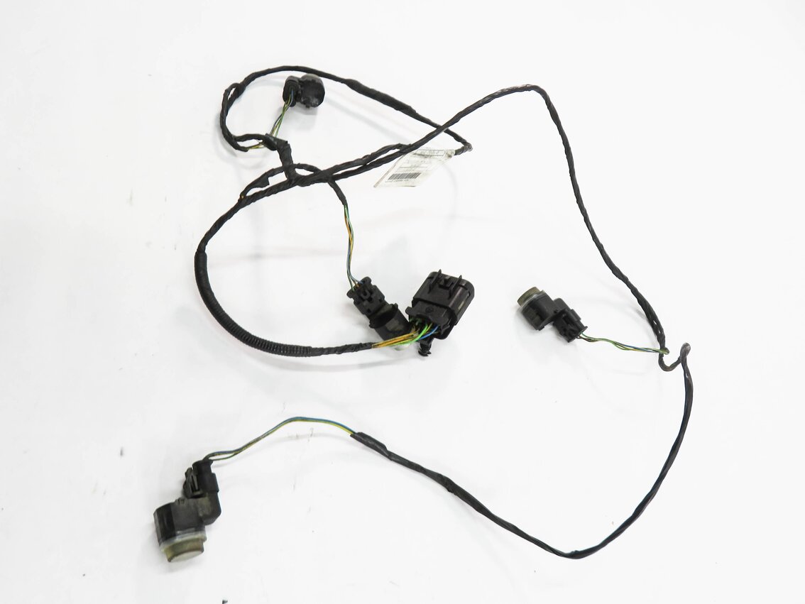 Thumbnail 3: 2010 RANGE ROVER (L322) REAR PDC PARK DISTANCE SENSOR SET w/ HARNESS (SAND 824)
