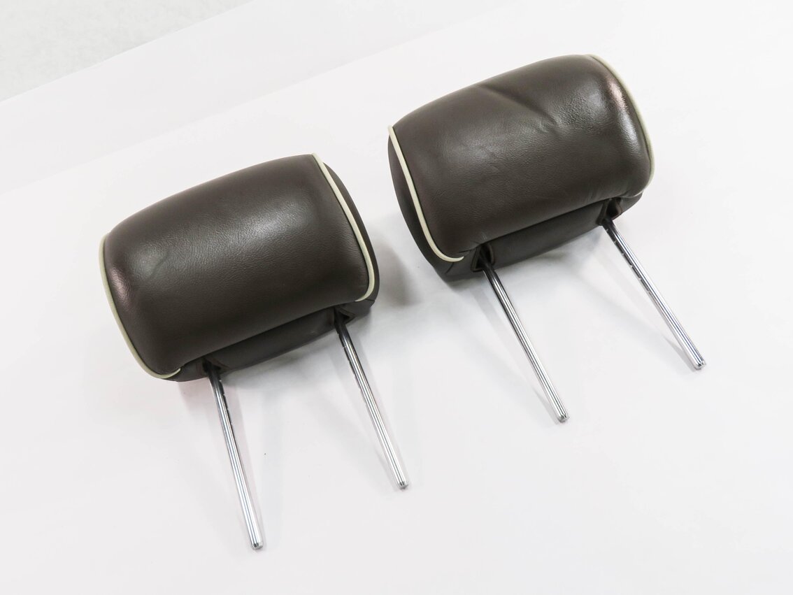 2010 RANGE ROVER (L322) REAR LEFT & RIGHT SEAT HEADREST SET (ARABICA BROWN)