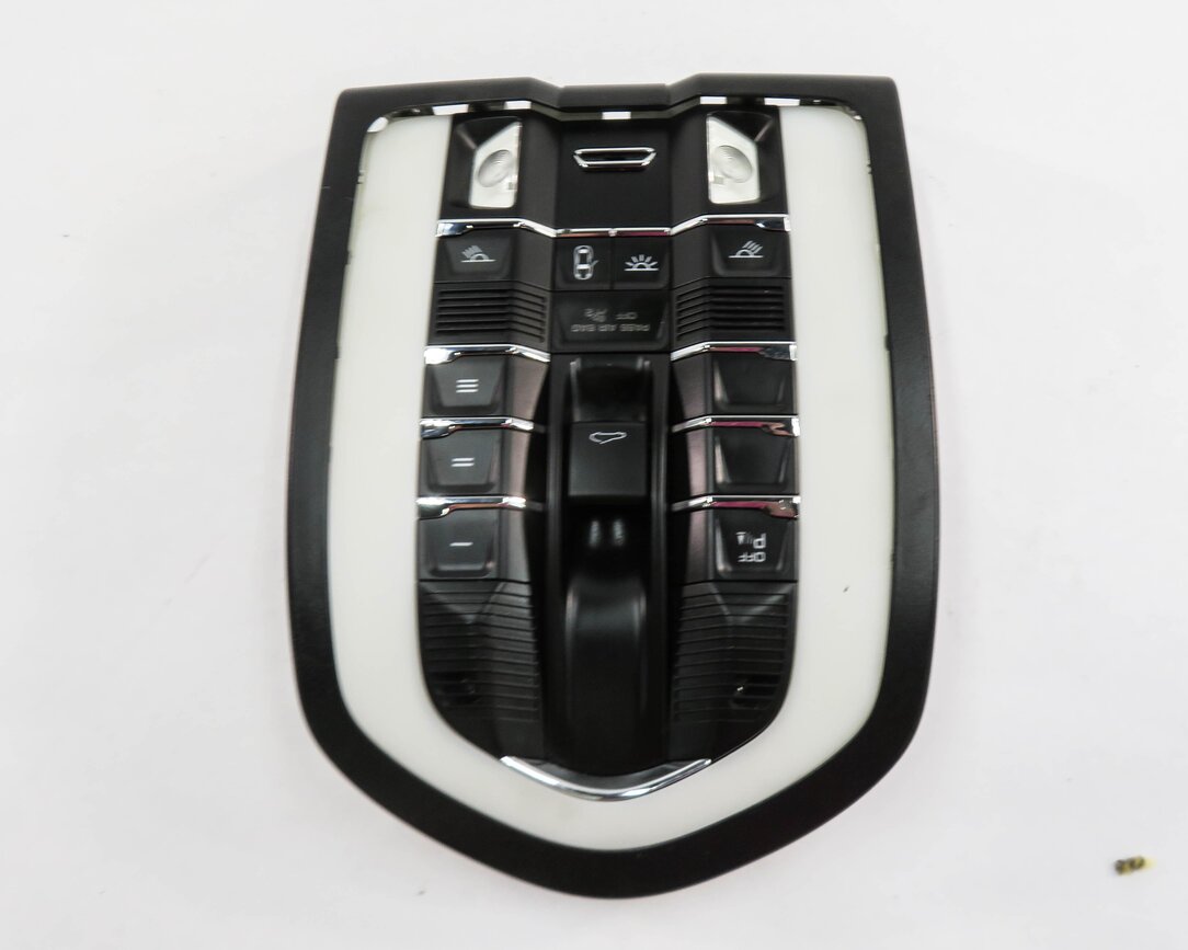 Thumbnail 5: 2011 PORSCHE PANAMERA (970 G1) DOMELIGHT MAP READING COURTESY LIGHT LAMP (BLACK)