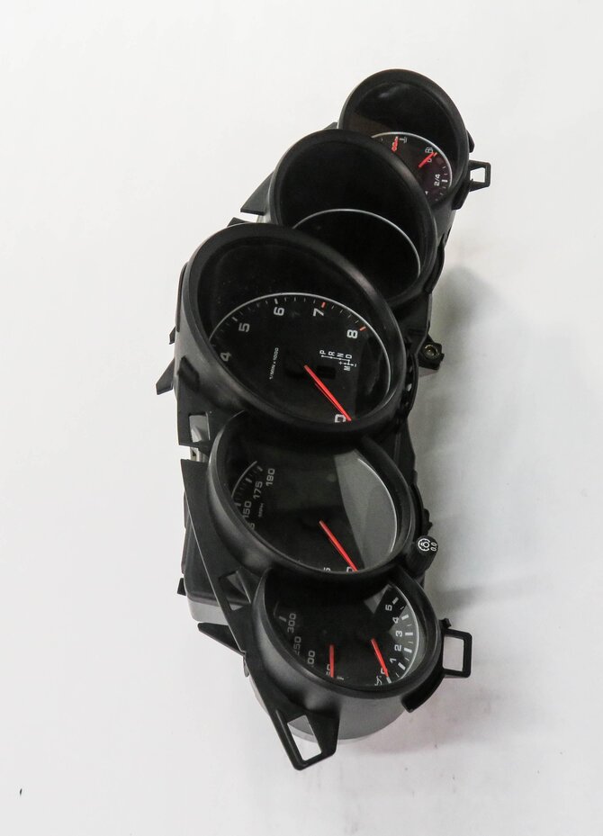 Thumbnail 6: 2011 PORSCHE PANAMERA (970 G1) SPEEDOMETER INSTRUMENT GAUGE CLUSTER (93k / MPH)