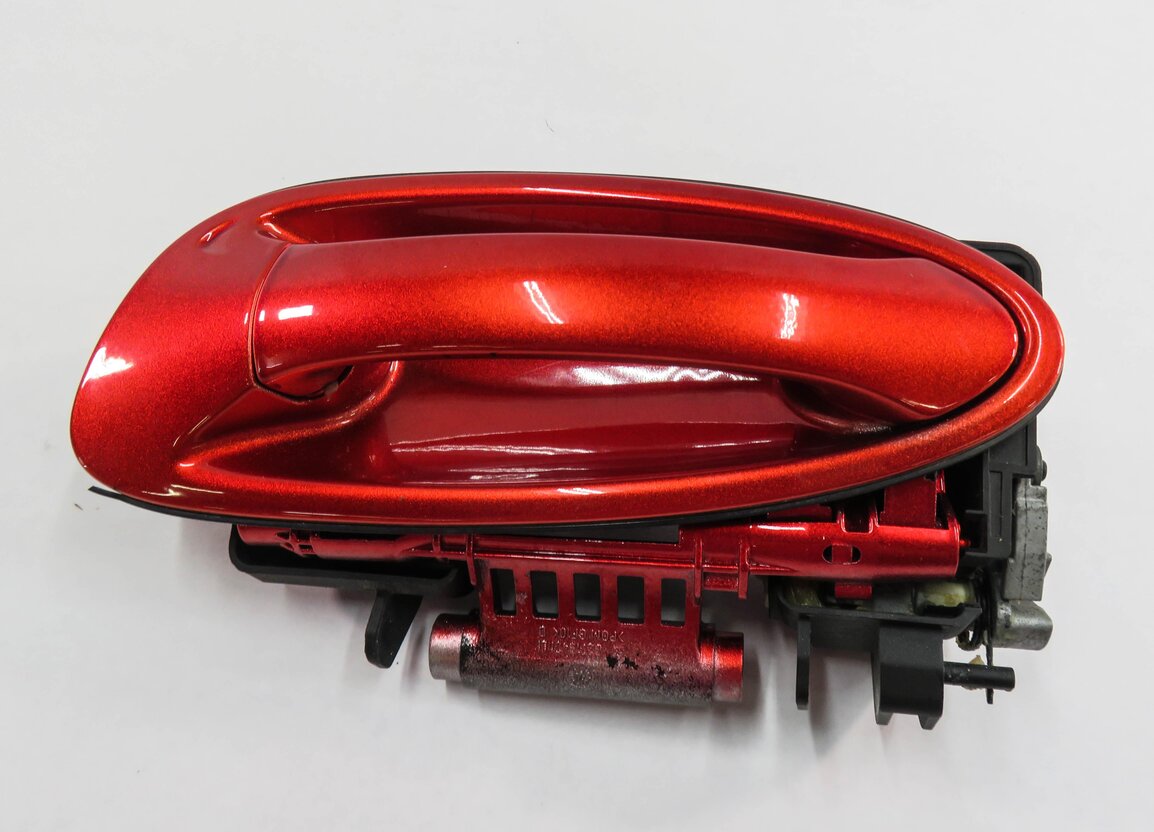 Thumbnail 2: 2010-2016 PORSCHE PANAMERA (970 G1) LEFT REAR EXTERIOR DOOR HANDLE (ORANGE)