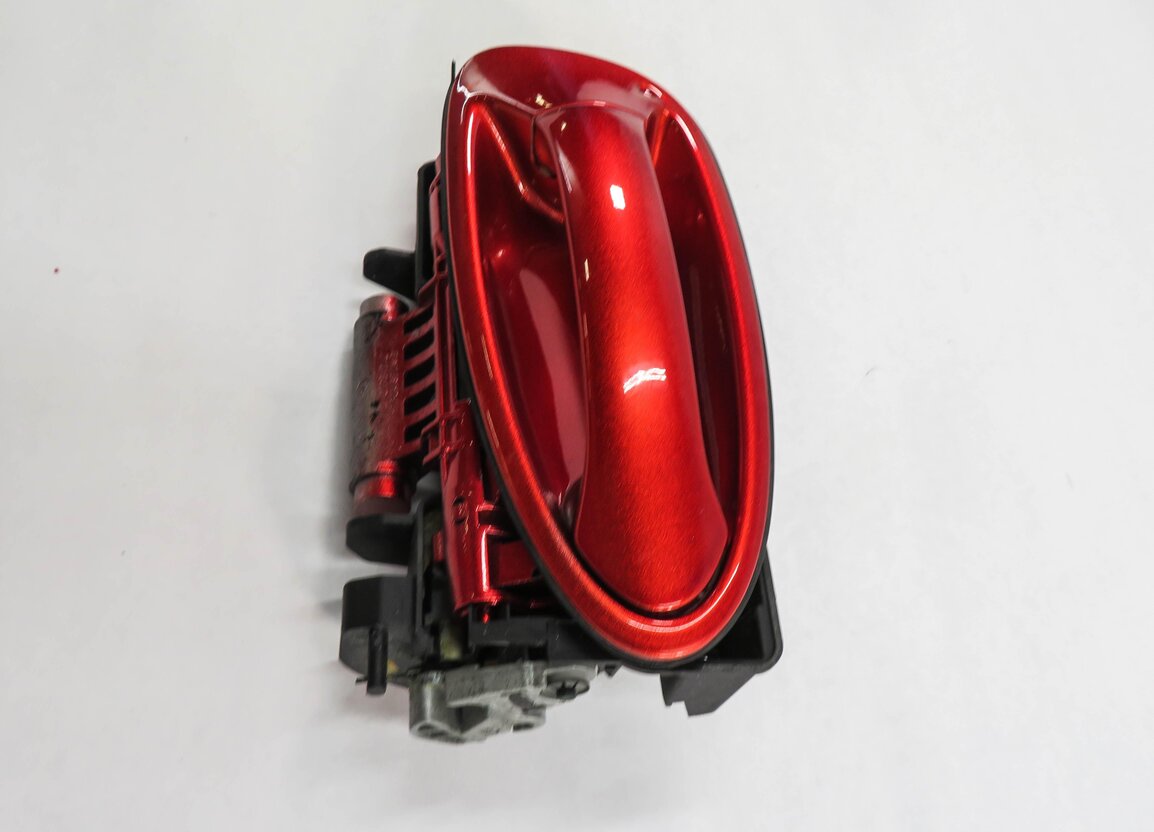 Thumbnail 4: 2010-2016 PORSCHE PANAMERA (970 G1) LEFT REAR EXTERIOR DOOR HANDLE (ORANGE)