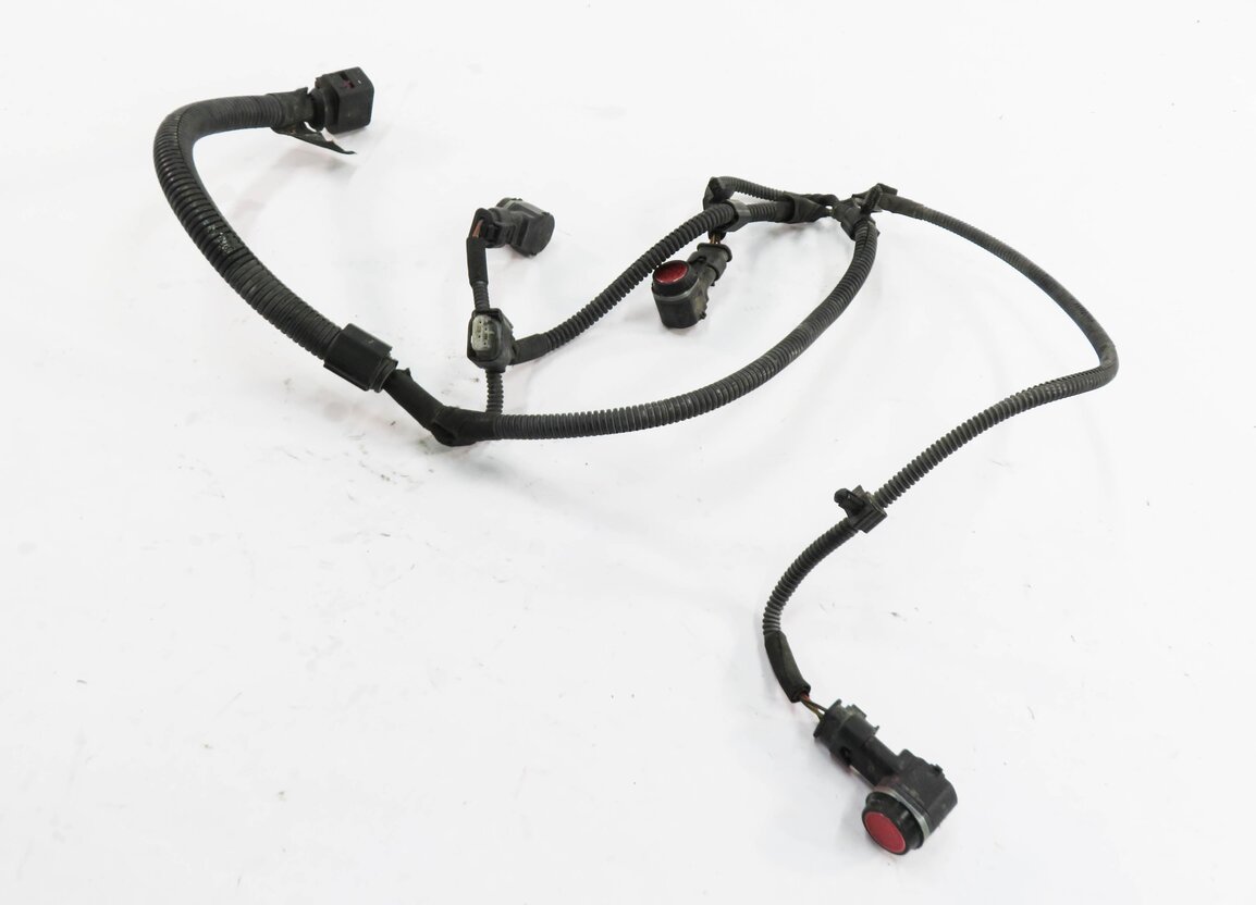 Thumbnail 2: 2011 PORSCHE PANAMERA (970 G1) LEFT FRONT PDC SENSOR SET w/ HARNESS (ORANGE)