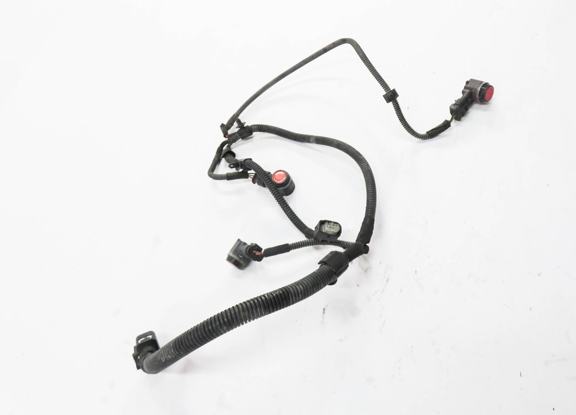 Thumbnail 4: 2011 PORSCHE PANAMERA (970 G1) LEFT FRONT PDC SENSOR SET w/ HARNESS (ORANGE)