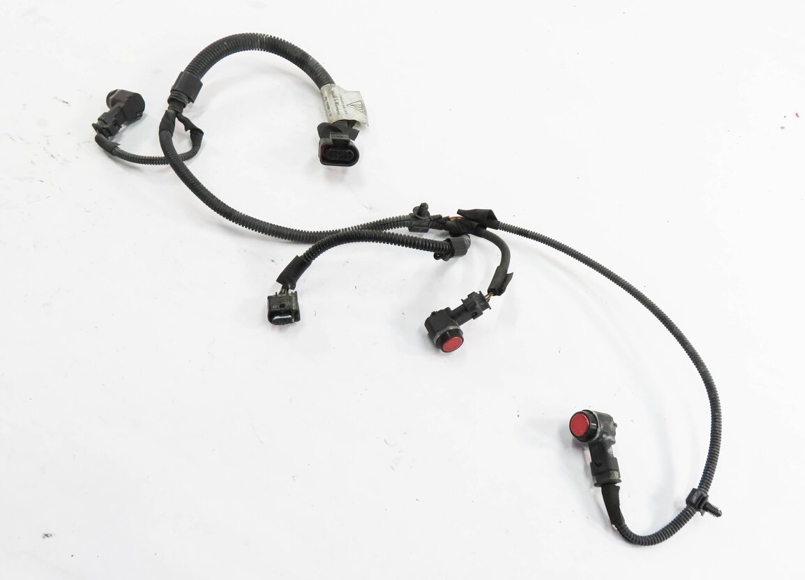 2011 PORSCHE PANAMERA (970 G1) RIGHT FRONT PDC SENSOR SET w/ HARNESS (ORANGE)