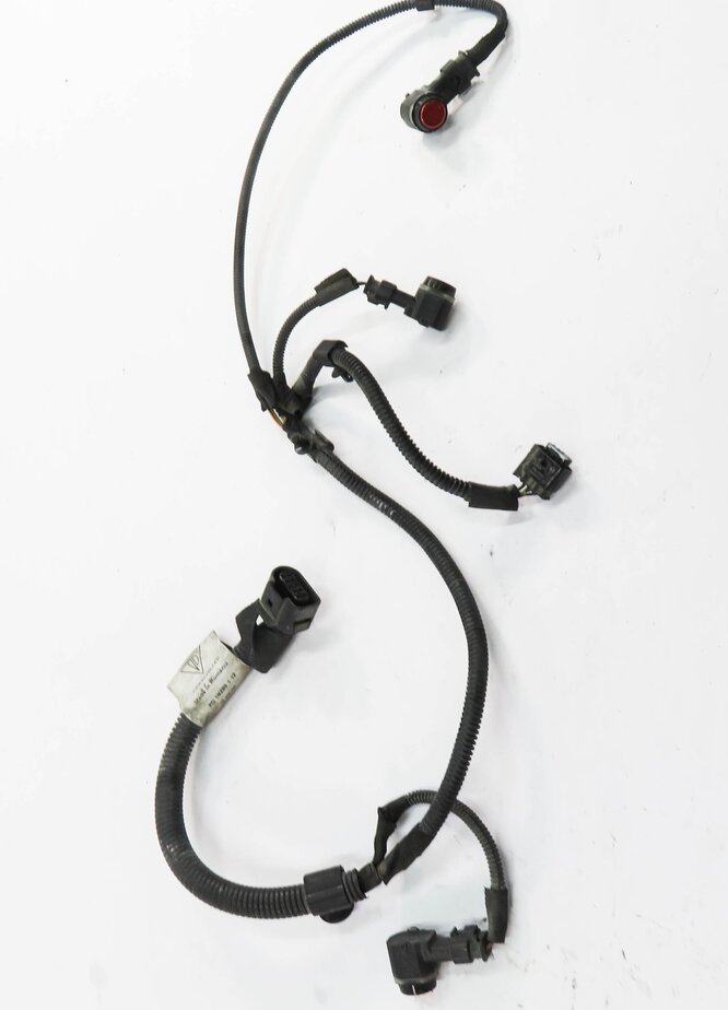 Thumbnail 3: 2011 PORSCHE PANAMERA (970 G1) RIGHT FRONT PDC SENSOR SET w/ HARNESS (ORANGE)