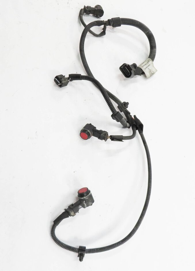 Thumbnail 4: 2011 PORSCHE PANAMERA (970 G1) RIGHT FRONT PDC SENSOR SET w/ HARNESS (ORANGE)