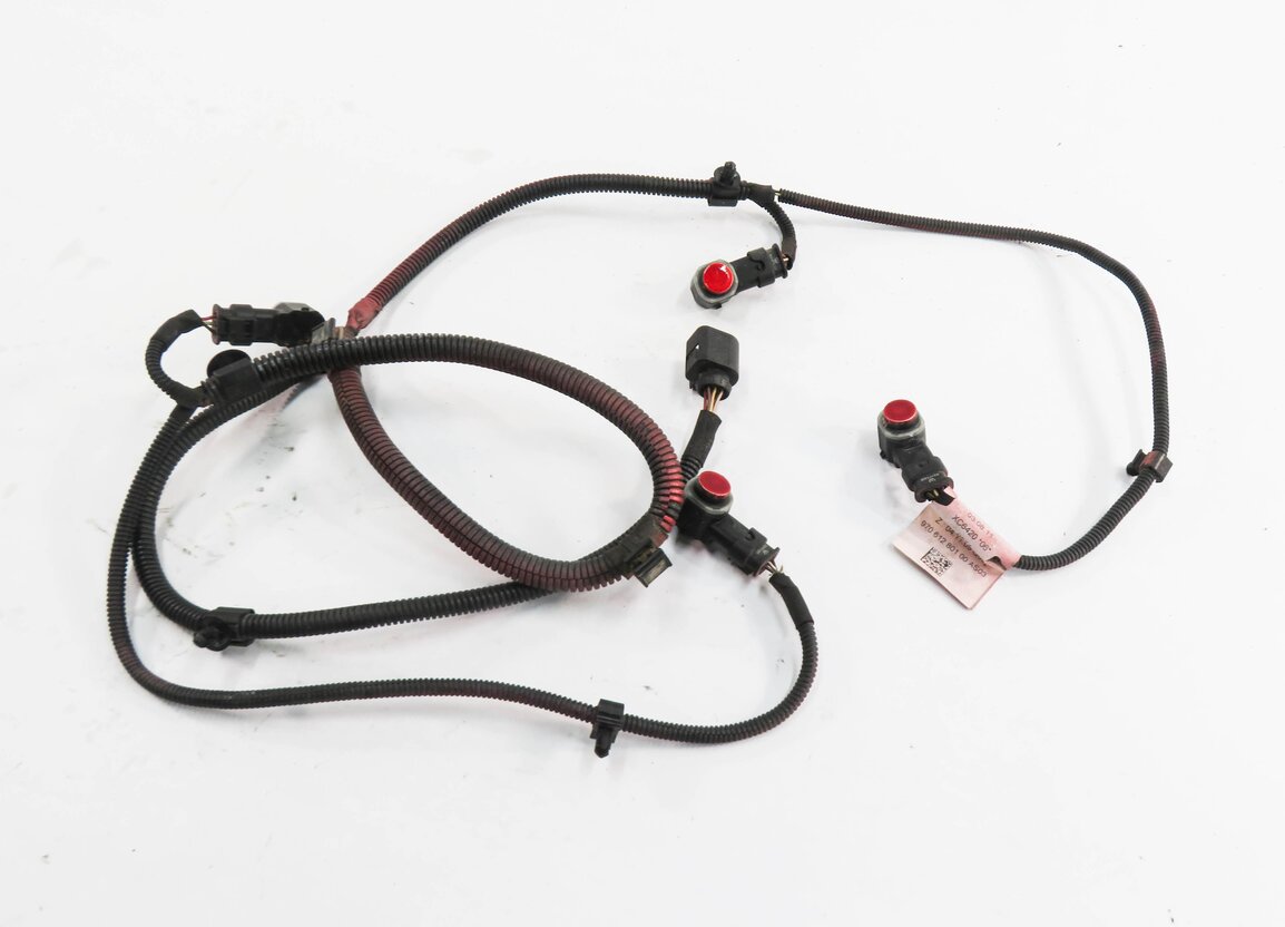 Thumbnail 2: 2011 PORSCHE PANAMERA (970 G1) REAR PDC PARK SENSOR SET w/ HARNESS (ORANGE)