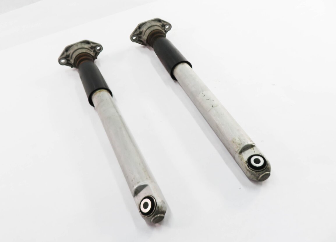 2011 PORSCHE PANAMERA (970 G1) LEFT & RIGHT REAR SUSPENSION SHOCK STRUT SET-2