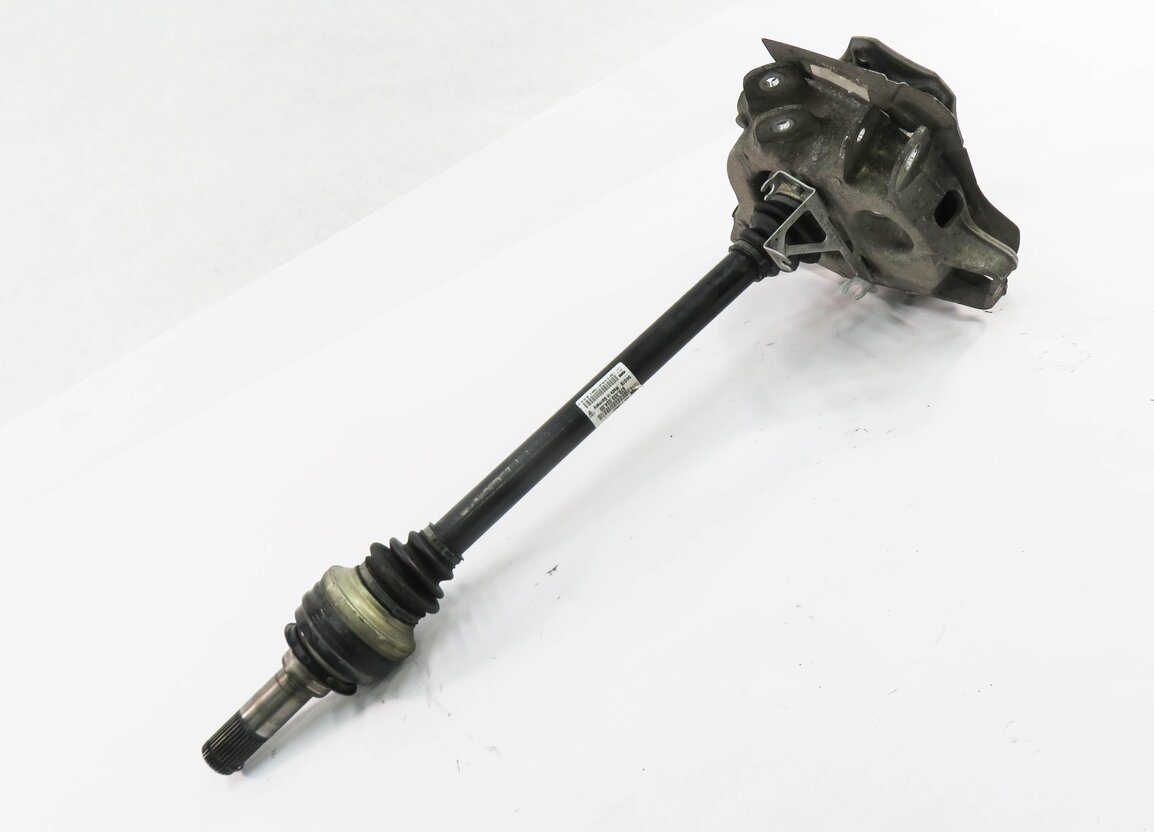 2010-2013 PORSCHE PANAMERA (970 G1) LEFT DRIVER REAR AXLE SHAFT w/ KNUCKLE