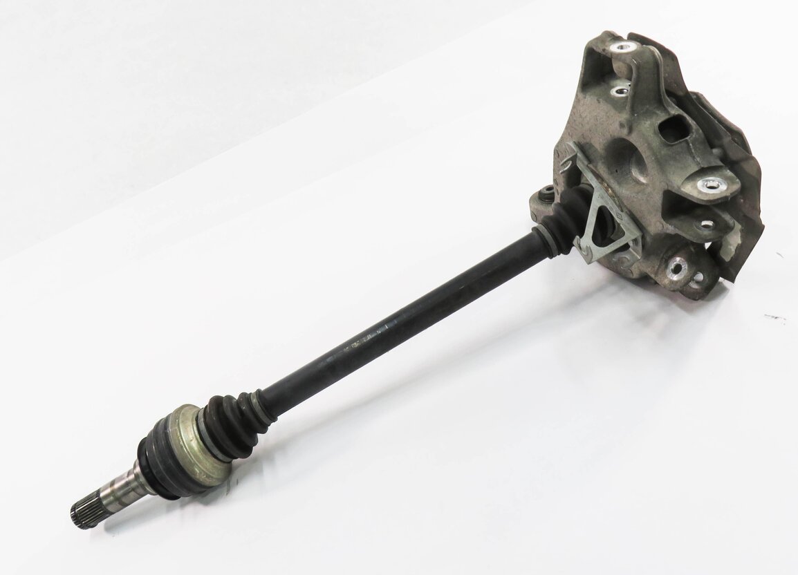 2010-2013 PORSCHE PANAMERA (970 G1) RIGHT PASSENGER REAR AXLE SHAFT w/ KNUCKLE