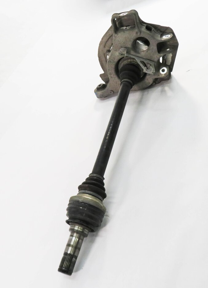 Thumbnail 4: 2010-2013 PORSCHE PANAMERA (970 G1) RIGHT PASSENGER REAR AXLE SHAFT w/ KNUCKLE