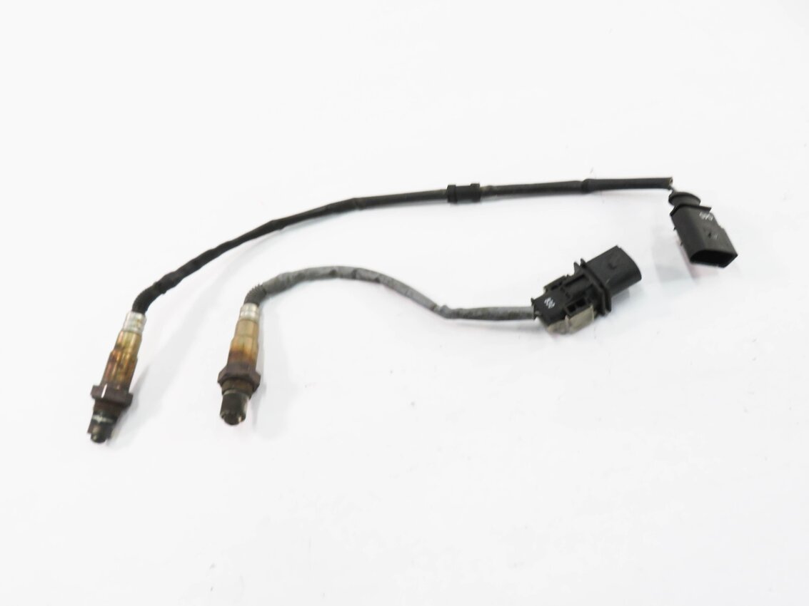 Thumbnail 2: 2013 AUDI A4 (B8 8K) 2.0L - PRE / POST CAT O2 OXYGEN LAMBDA PROBE SENSOR SET-2