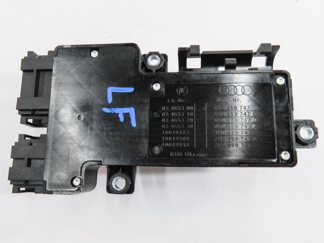 Thumbnail 9: 2013 AUDI A4 (B8 8K) LEFT FRONT DRIVER SEAT ADJUSTMENT SWITCH