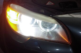 Thumbnail 10: 2011-2013 BMW 528i 535i 550i M5 (F10) RIGHT - XENON HID ADAPTIVE HEADLIGHT LAMP