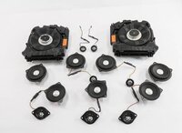 Thumbnail 2: 2011 BMW 535i (F10) RADIO STEREO HARMAN KARDON SUB SUBWOOFER TWEETER SPEAKER SET