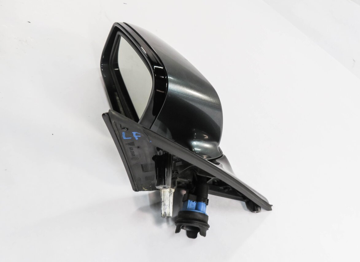 Thumbnail 3: 11-12 BMW 528i 535i 550i (F10) LEFT P-FOLD AUTODIM CAMERA DOOR MIRROR (GRAY)