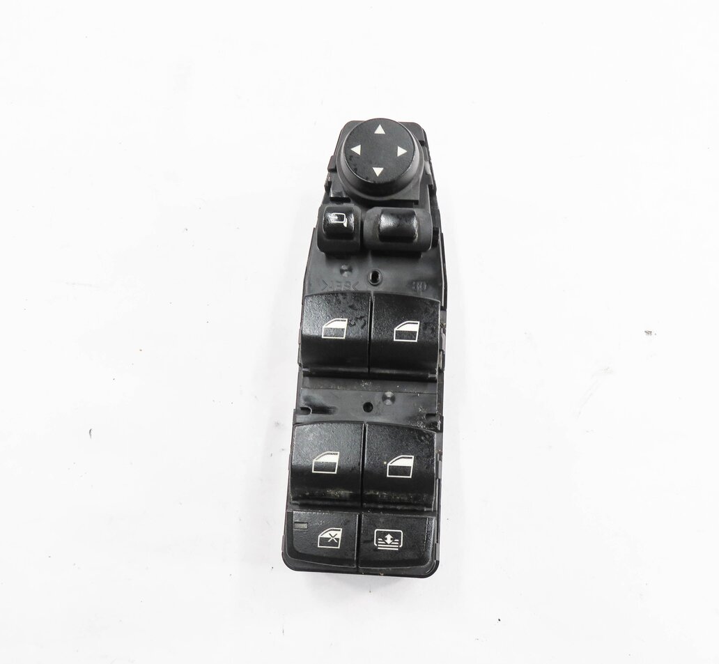 Thumbnail 2: 10-19 BMW 528i 535i 550i 640i M5 M6 (F10 F12) DRIVER PFOLD WINDOW SWITCH w/SHADE