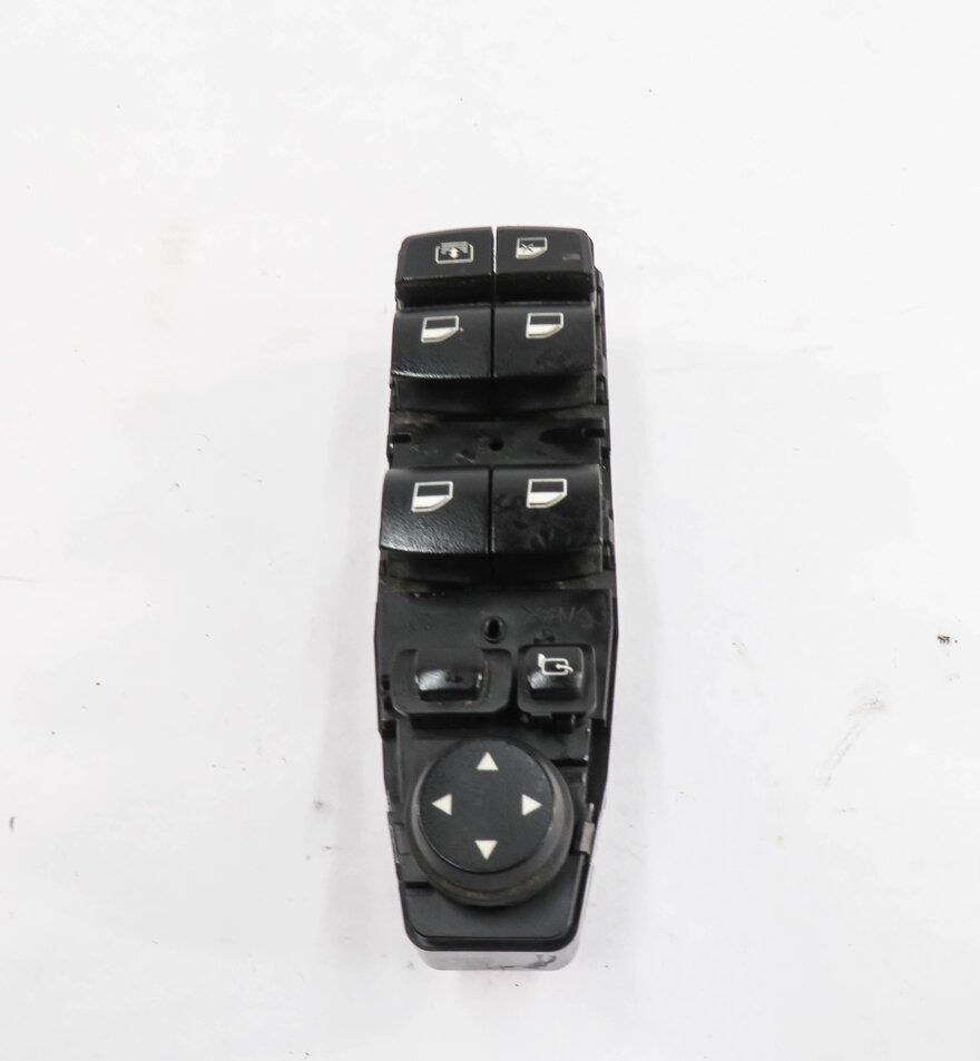 Thumbnail 5: 10-19 BMW 528i 535i 550i 640i M5 M6 (F10 F12) DRIVER PFOLD WINDOW SWITCH w/SHADE
