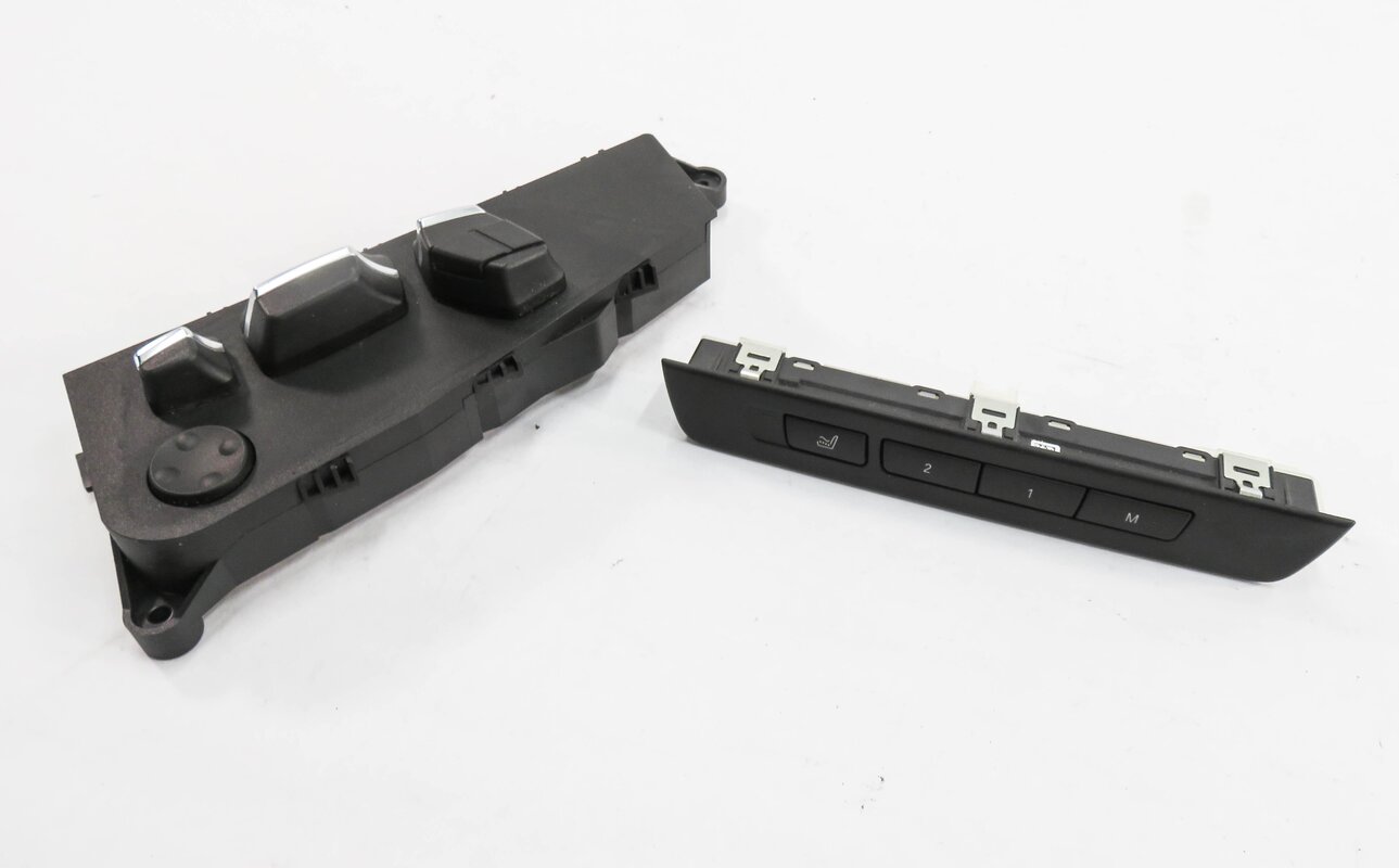 2011 BMW 535i (F10) RIGHT FRONT PASSENGER SEAT ADJUSTMENT SWITCH BUTTON