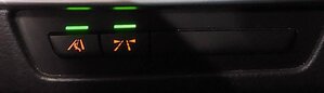 Thumbnail 2: 2011 BMW 535i (F10) LANE ASSIST LANE DEPARTURE SWITCH BUTTON PANEL