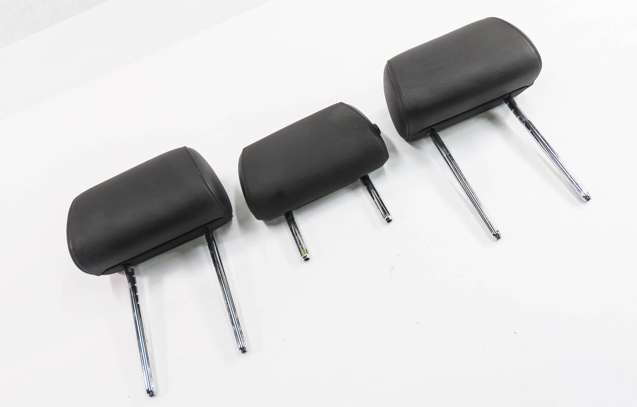 2011 BMW 535i (F10) REAR SEAT HEADREST SET-3 (BLACK LEATHER)