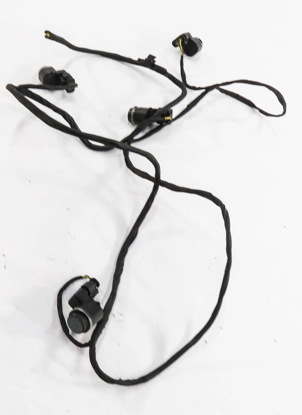2011 BMW 535i (F10) REAR PDC PARK DISTANCE SENSOR SET w/ HARNESS (TASMAN GRAY)