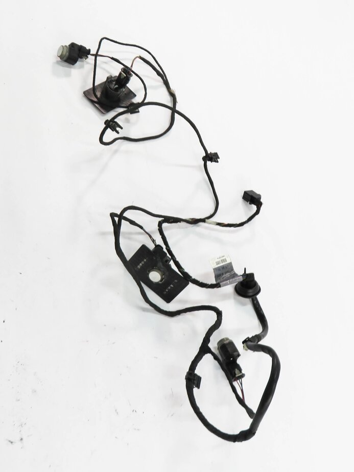 Thumbnail 4: 2012 AUDI A5 (B8 8T) REAR PDC PARK DISTANCE SENSOR SET w/ HARNESS (IBIS WHTIE)