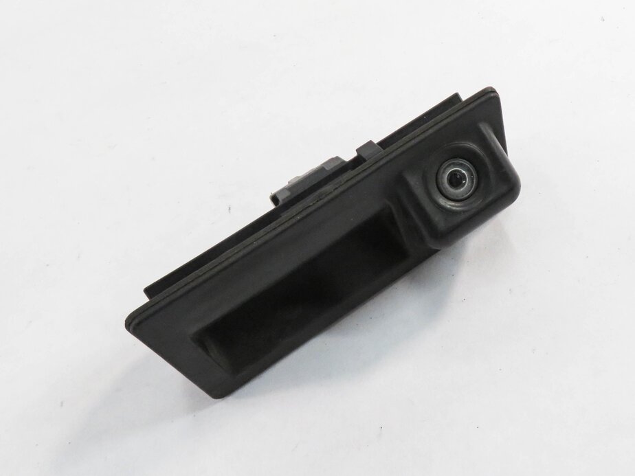 08-17 AUDI A4 S4 A5 S5 A7 S7 Q3 Q5 - REAR TRUNK RELEASE HANDLE w/ BACKUP CAMERA