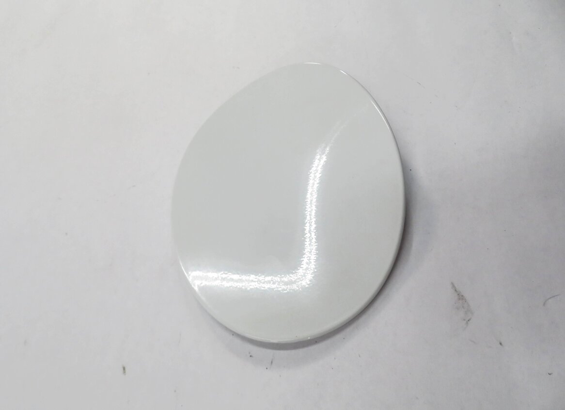 Thumbnail 3: 12-19 RANGE ROVER EVOQUE (L538) FUEL TANK DOOR COVER LID TRIM (FUJI WHITE 867)