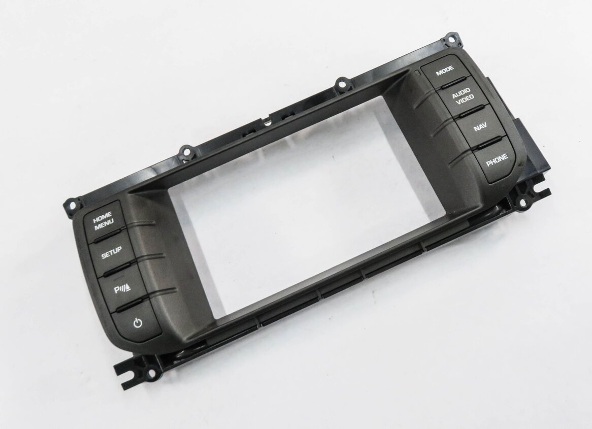 12-15 RANGE ROVER EVOQUE (L538) RADIO STEREO NAVIGATION SWITCH PANEL SCREEN TRIM