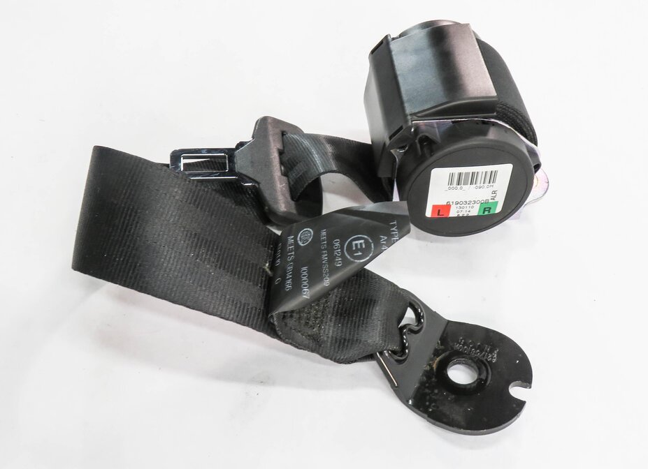 Thumbnail 4: 2013 RANGE ROVER EVOQUE (L538) REAR SEAT - SEATBELT RETRACTOR (BLACK) (FITS L&R)