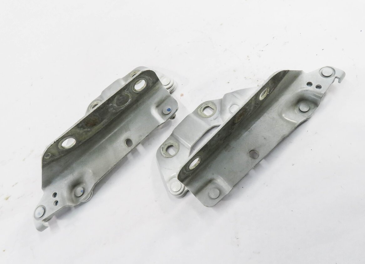 Thumbnail 1: 08-19 LAND ROVER LR2 RANGE ROVER EVOQUE (L538) FRONT HOOD HING SET (WHITE 867)