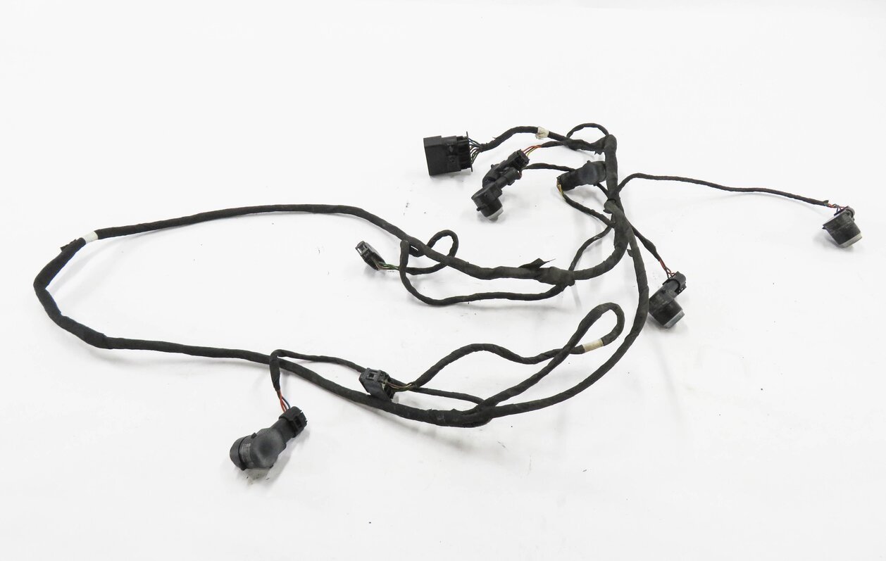 Thumbnail 2: 2014 MERCEDES GL550 (X166) FRONT PDC PARK DISTANCE SENSOR SET w/ HARNESS (BLUE)