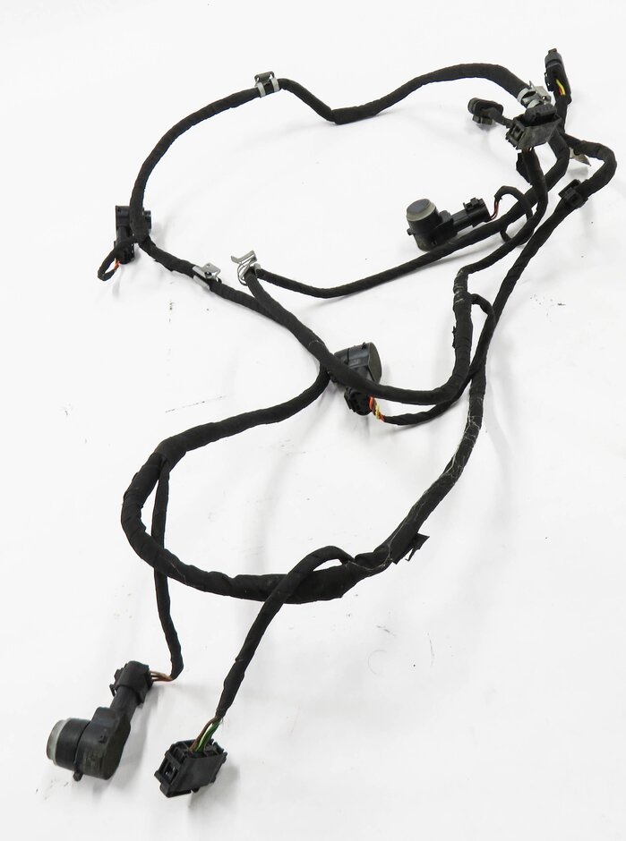 Thumbnail 2: 2014 MERCEDES GL550 (X166) REAR PDC PARK DISTANCE SENSOR SET w/ HARNESS (BLUE)