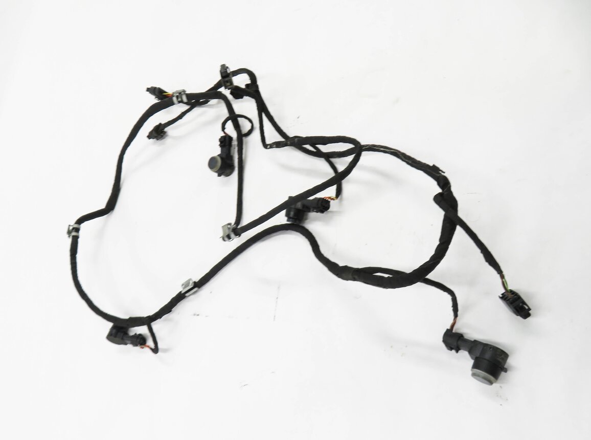 Thumbnail 3: 2014 MERCEDES GL550 (X166) REAR PDC PARK DISTANCE SENSOR SET w/ HARNESS (BLUE)
