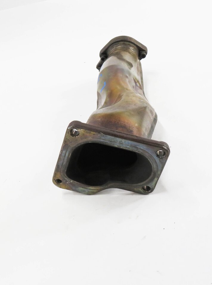 Thumbnail 4: 2014 MERCEDES GL550 (X166) 4.6L M278 ENGINE - LEFT TURBOCHARGER EXHAUST MANIFOLD