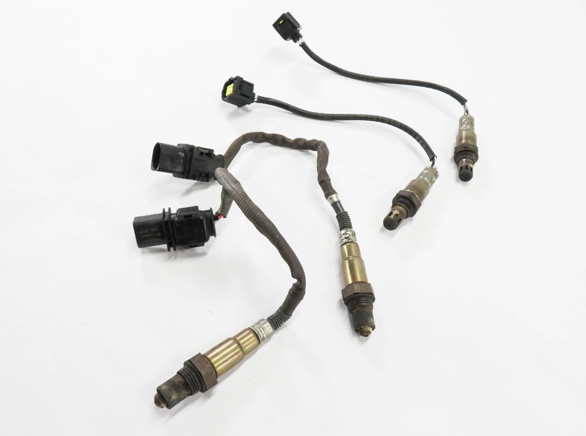 Thumbnail 1: 2014 MERCEDES GL550 (X166) PRE / POST CAT O2 OXYGEN LAMBDA PROBE SENSOR SET-4