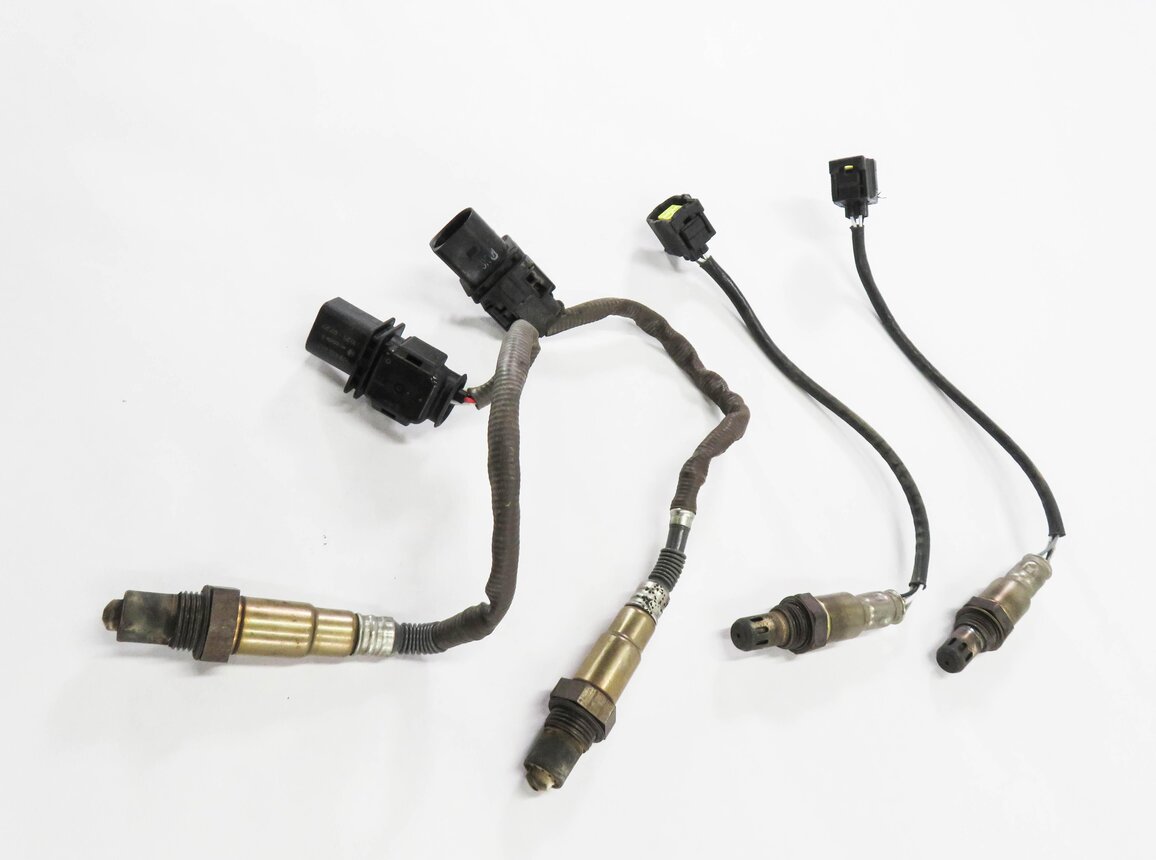 Thumbnail 4: 2014 MERCEDES GL550 (X166) PRE / POST CAT O2 OXYGEN LAMBDA PROBE SENSOR SET-4