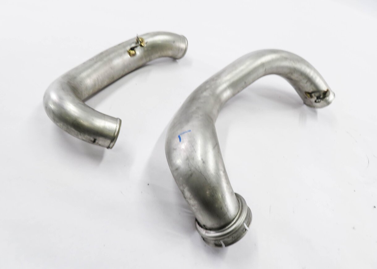 2014 MERCEDES GL550 (X166) 4.6L M278 ENGINE - LEFT AIR INTAKE PIPE SET-2