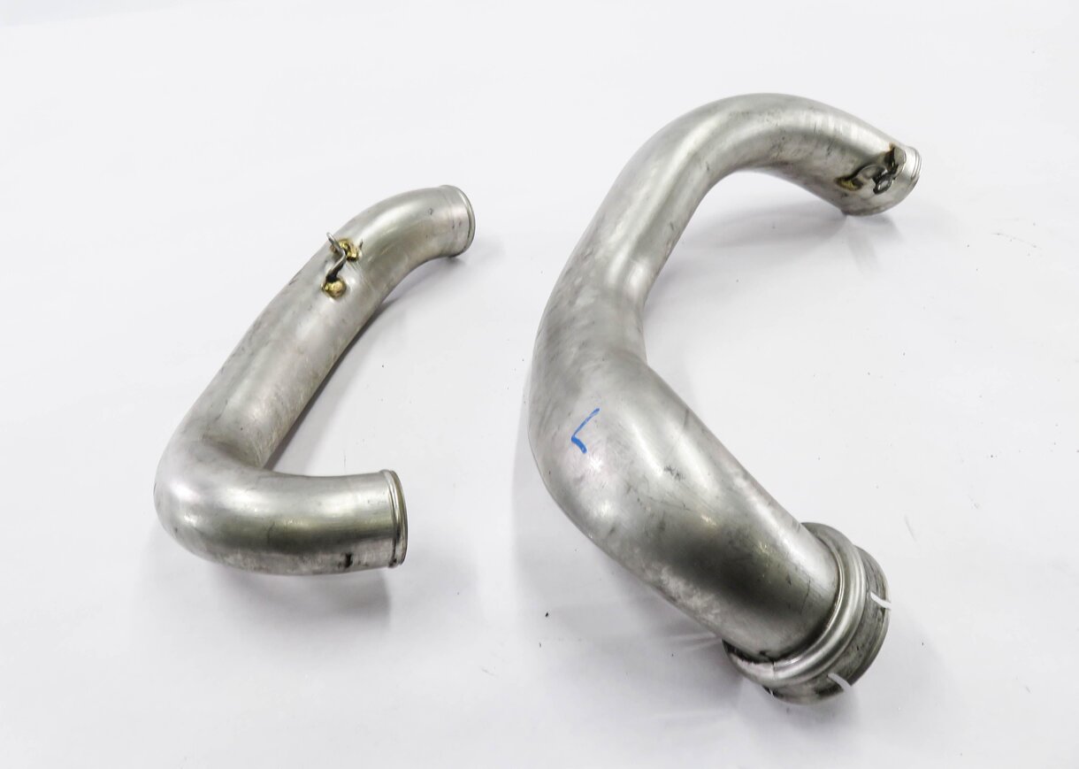 Thumbnail 2: 2014 MERCEDES GL550 (X166) 4.6L M278 ENGINE - LEFT AIR INTAKE PIPE SET-2