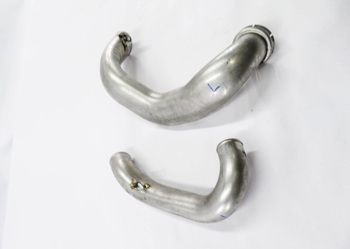 Thumbnail 3: 2014 MERCEDES GL550 (X166) 4.6L M278 ENGINE - LEFT AIR INTAKE PIPE SET-2