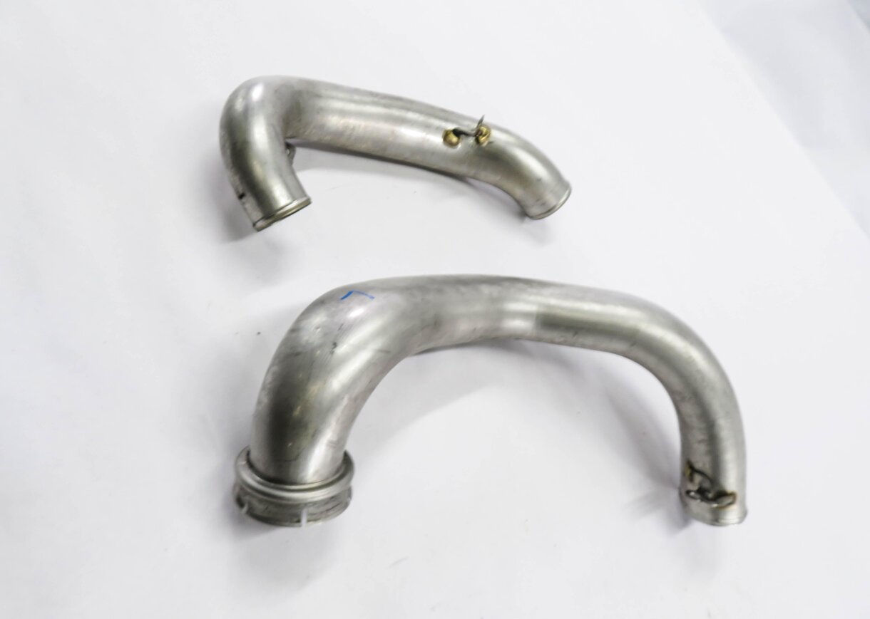 Thumbnail 4: 2014 MERCEDES GL550 (X166) 4.6L M278 ENGINE - LEFT AIR INTAKE PIPE SET-2